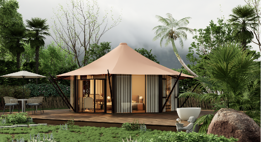 无棣县异形篷房定制：专属设计赋能，打造城市户外专属名片